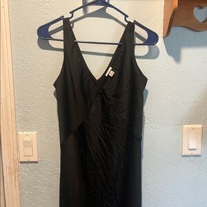 a new day Black Backless Dress